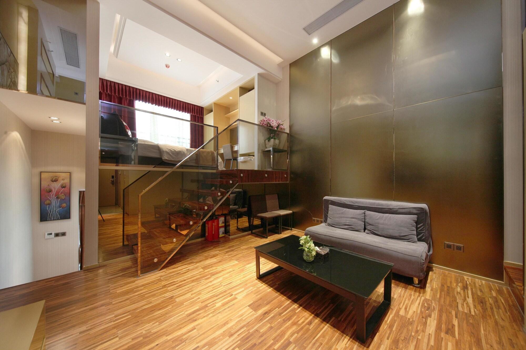 Heefun Apartment Hotel Guangzhou - Poly D Plaza Branch Exterior foto