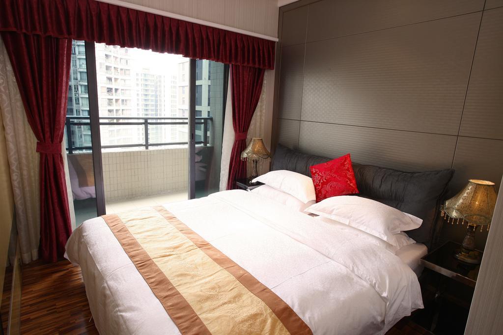 Heefun Apartment Hotel Guangzhou - Poly D Plaza Branch Quarto foto