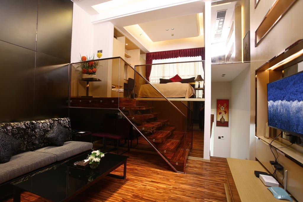 Heefun Apartment Hotel Guangzhou - Poly D Plaza Branch Quarto foto