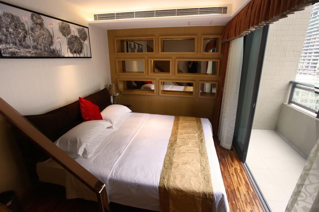 Heefun Apartment Hotel Guangzhou - Poly D Plaza Branch Quarto foto